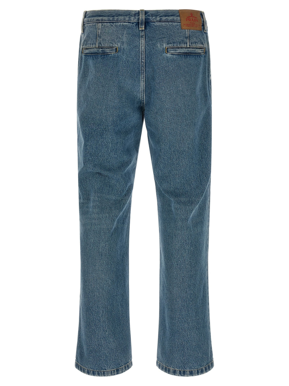 PRADA Straight Leg Jeans Blue