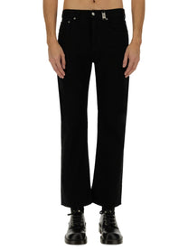 Alexander McQueen Men's Straight Leg Jeans Black
