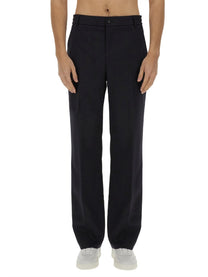 Moncler Men's Straight Leg Pants Black