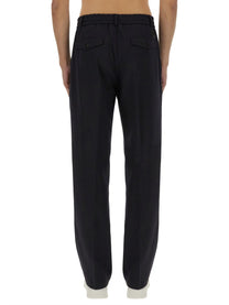 Moncler Men's Straight Leg Pants Black