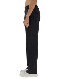 Moncler Men's Straight Leg Pants Black