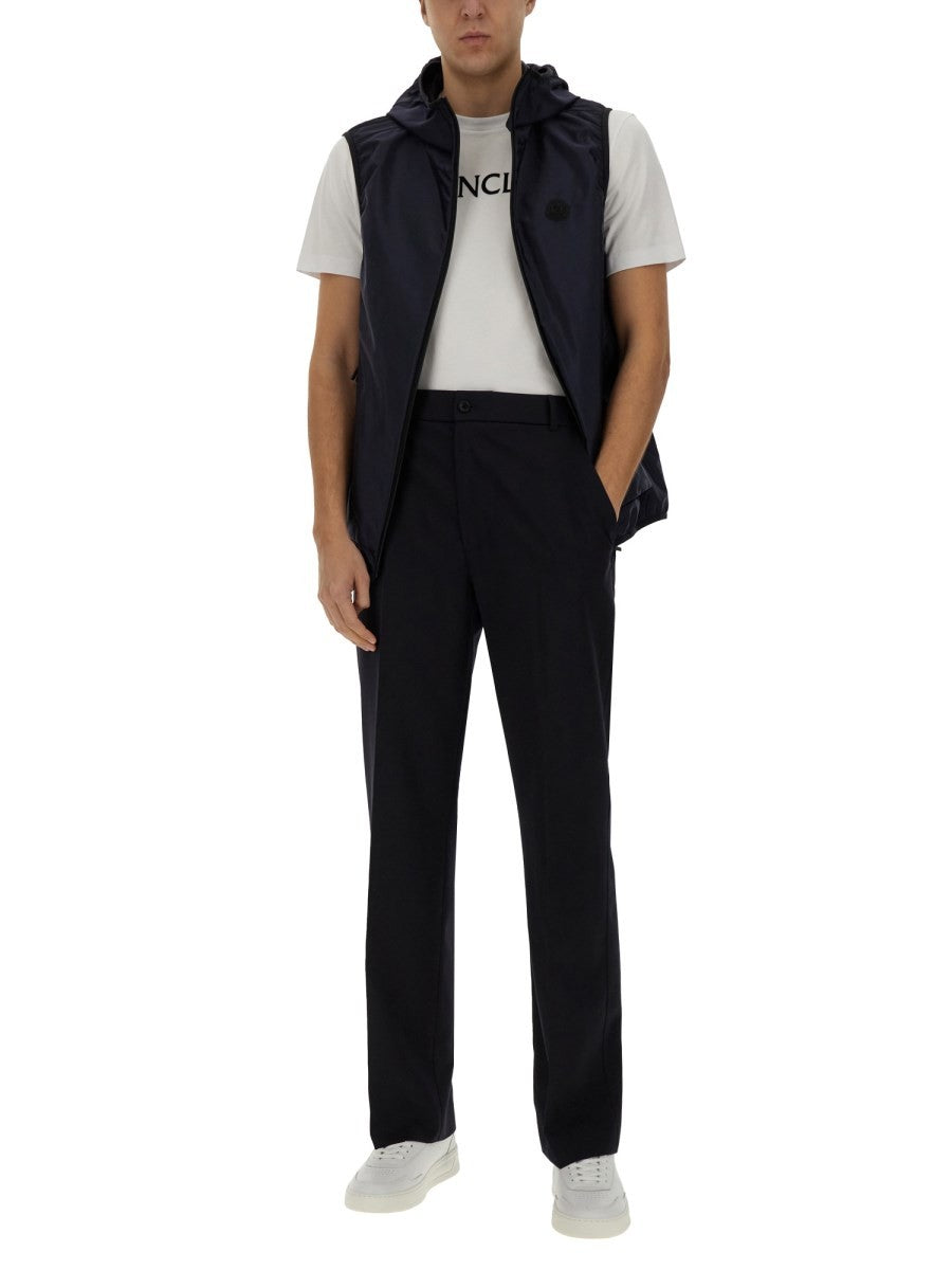 Moncler Men's Straight Leg Pants Black