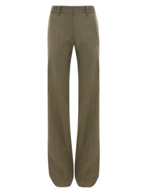 Victoria Beckham Women's Straight Pants Green