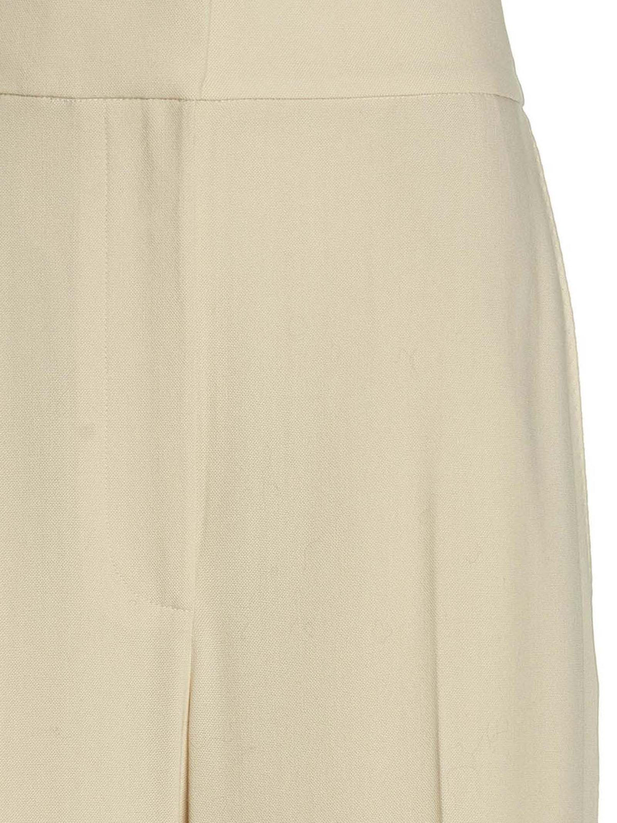 Khaite Strannly Pants Yellow