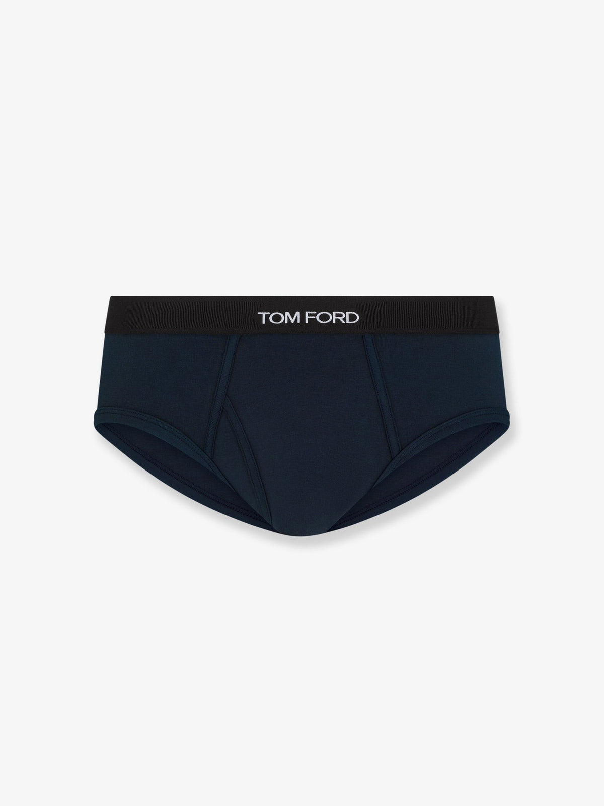 Tom Ford Men's Stretch Cotton Brief Blue