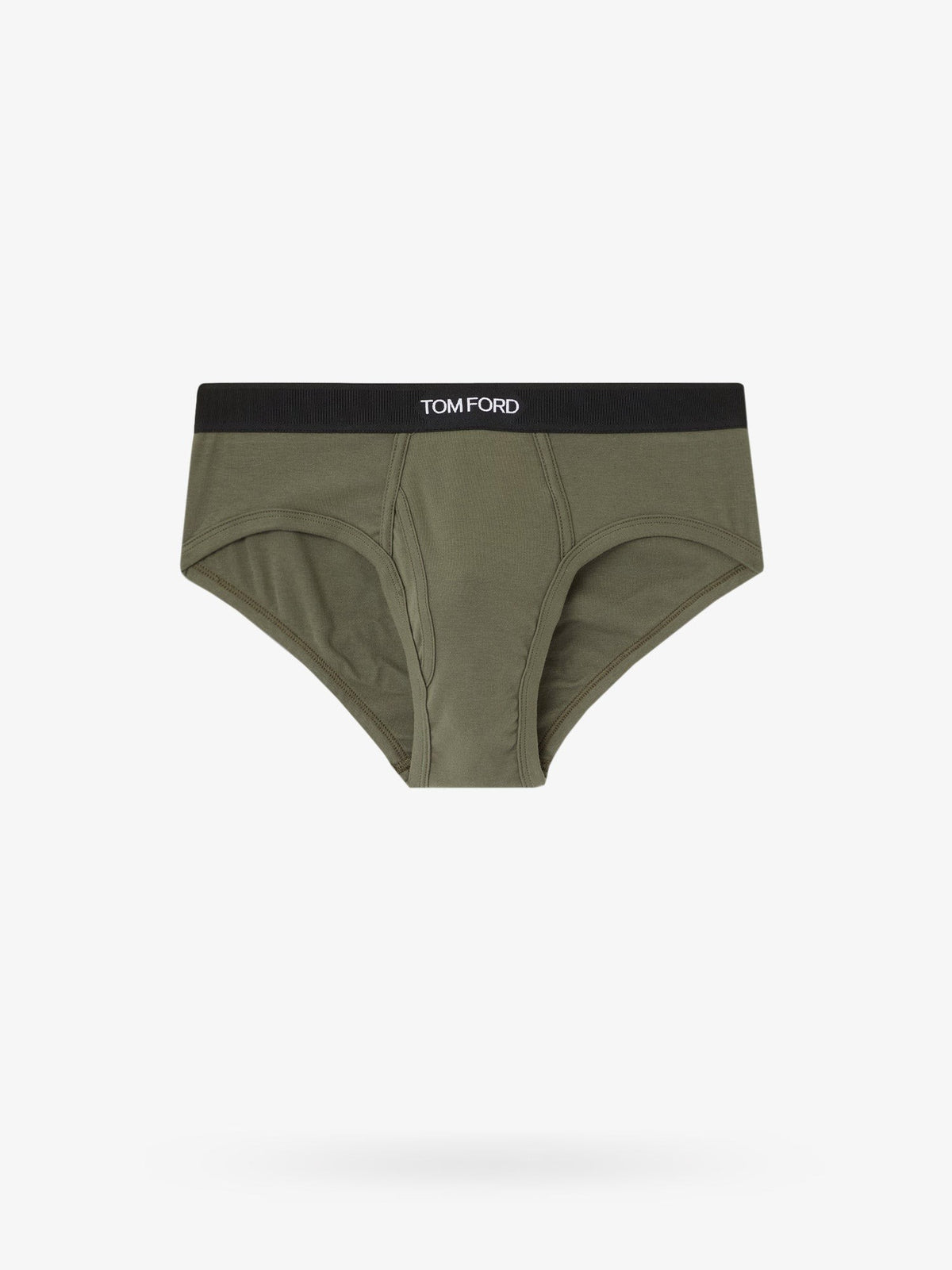 Tom Ford Men's Stretch Cotton Brief Green