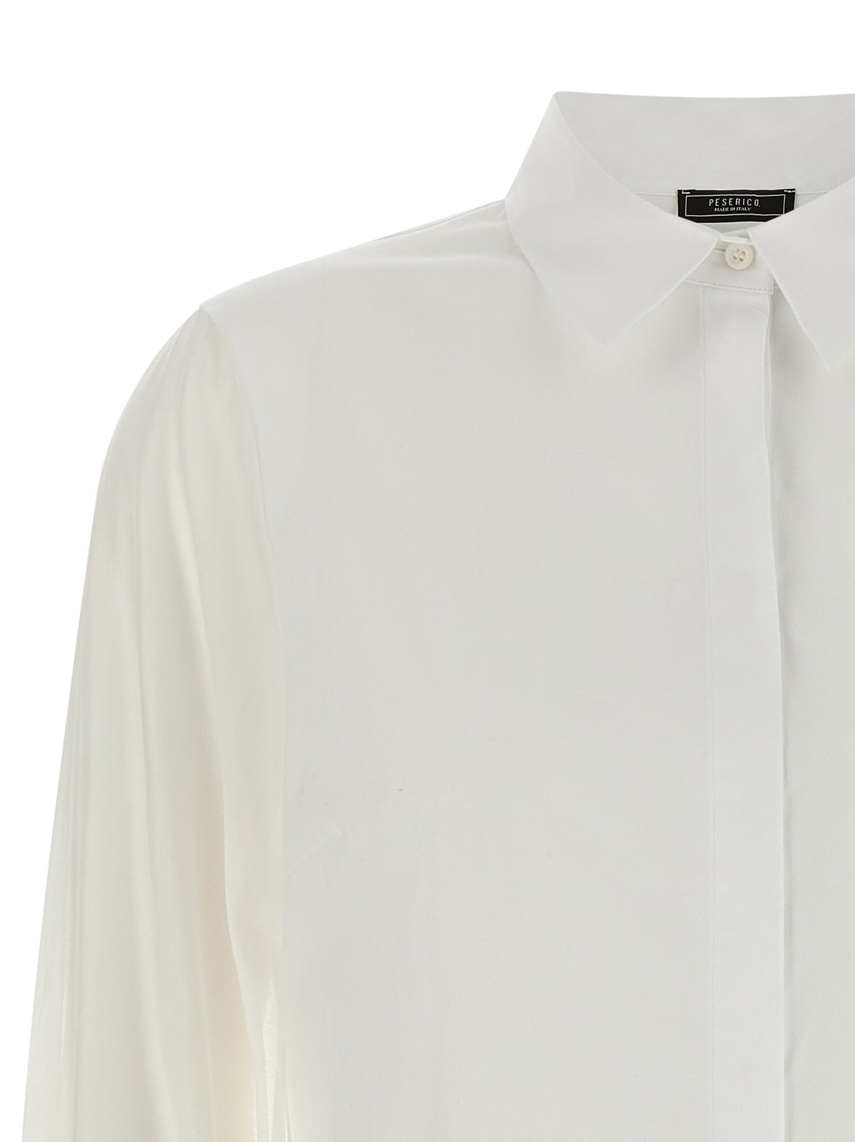 Peserico Stretch Cotton Shirt White, view 3