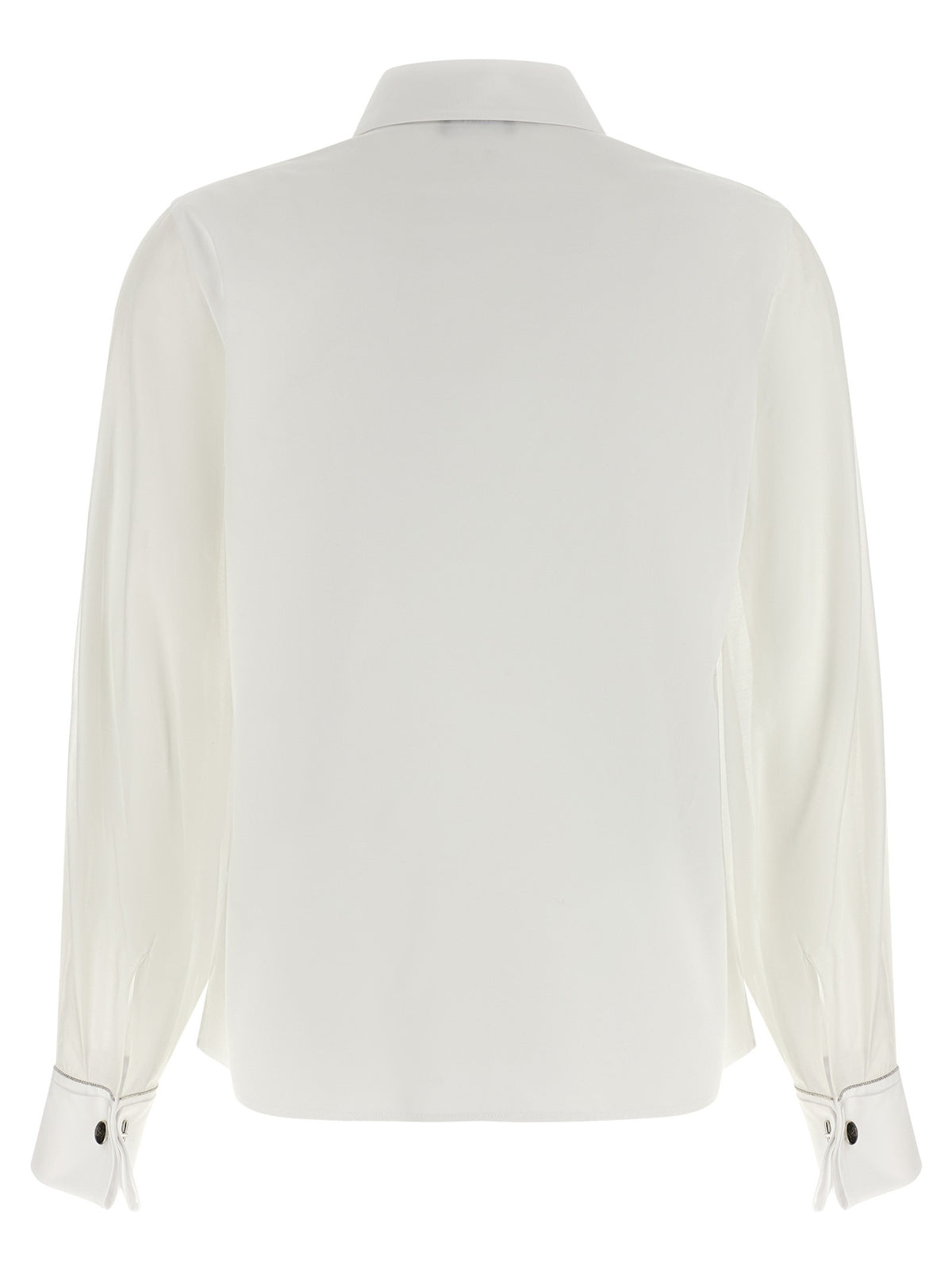 Peserico Stretch Cotton Shirt White, view 2
