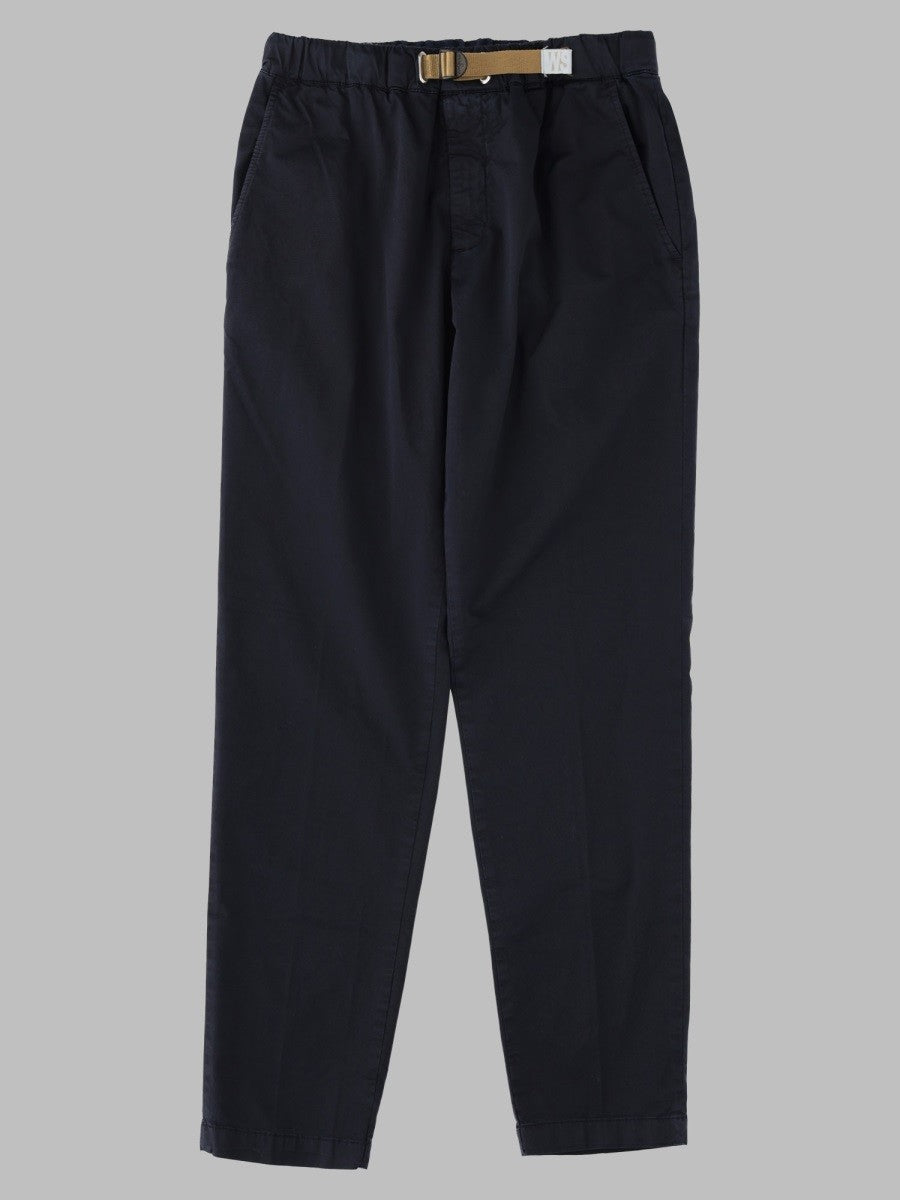 White Sand Men's Stretch Cotton Trousers Multicolor