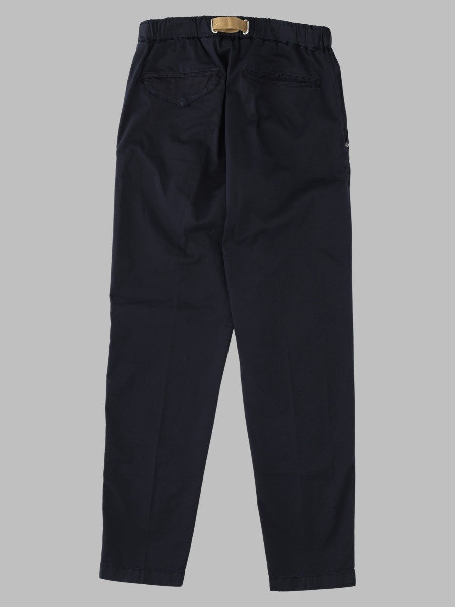 White Sand Men's Stretch Cotton Trousers Multicolor