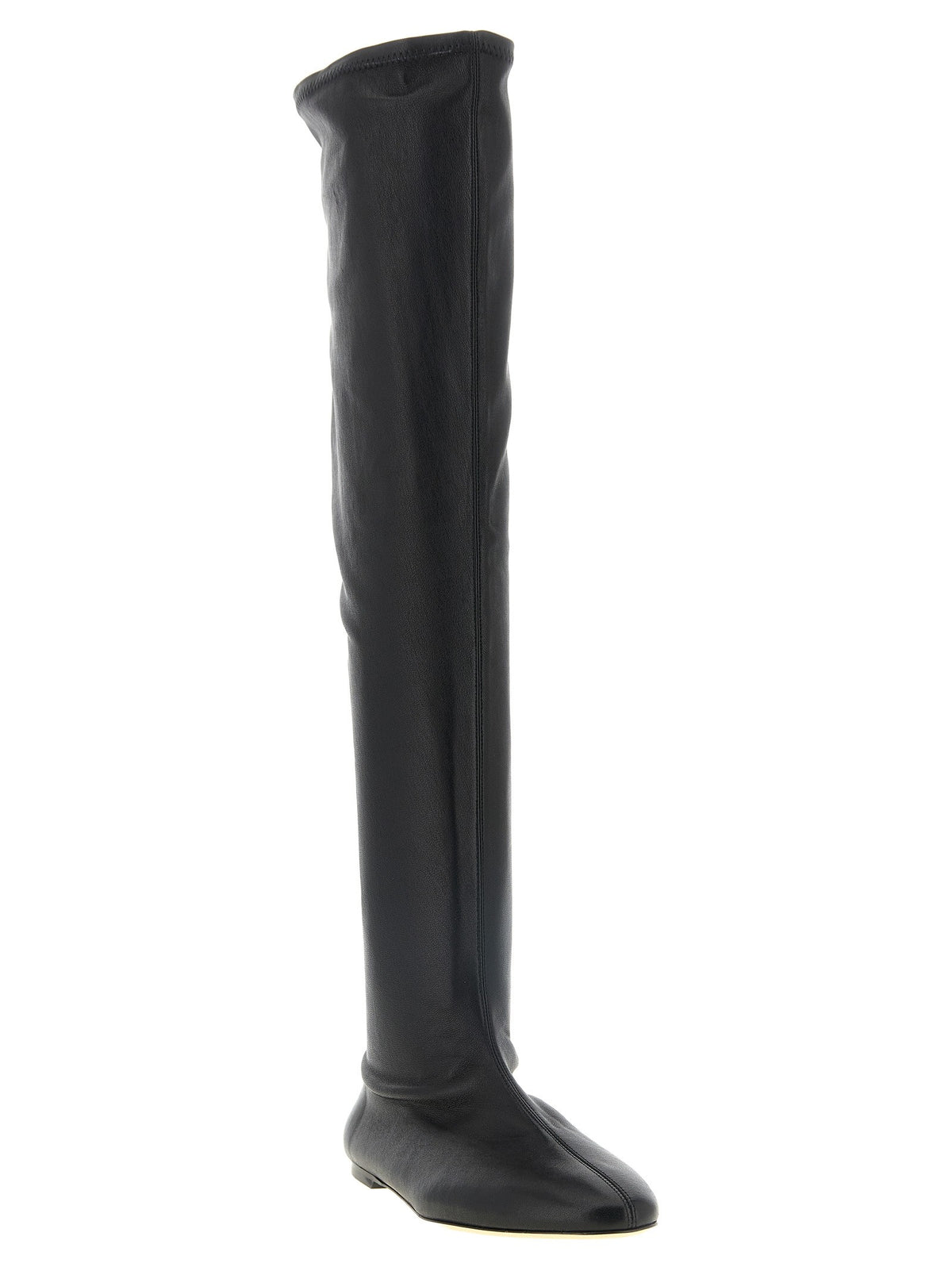 Toteme Stretch Nappa Boots Black, view 2