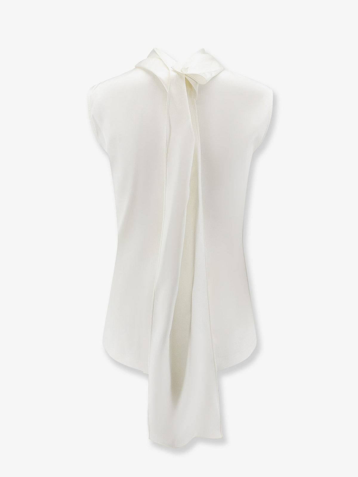 Bottega Veneta Women's Stretch Satin Top White