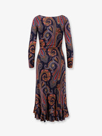 ETRO Women's Stretch Viscose Dress Red