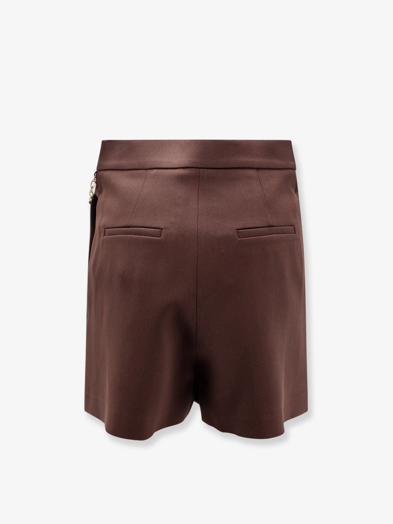 Elisabetta Franchi Women's Stretch Viscose Shorts Brown