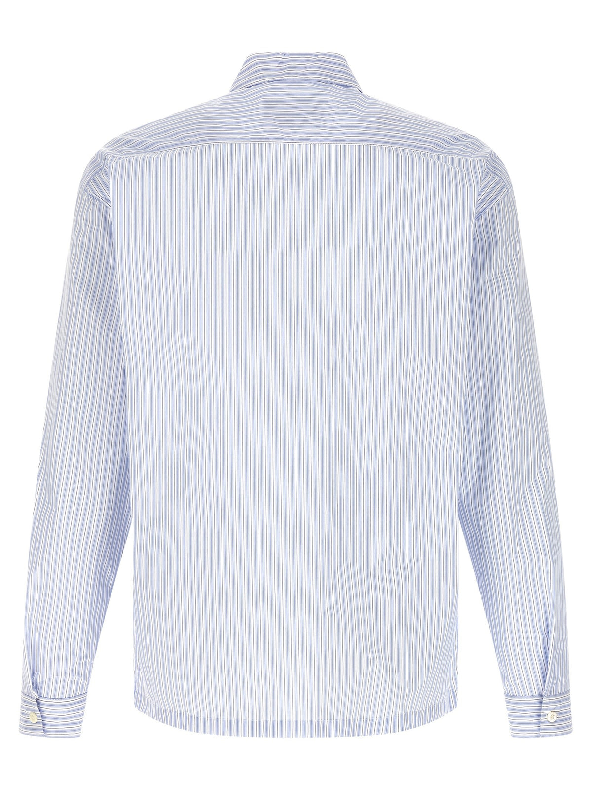 PRADA Stripe Tec Shirt Blue