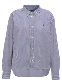 Polo Ralph Lauren Striped and Shirt Blue