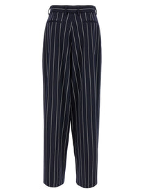 Giuseppe Di Morabito Striped Pants Blue