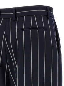 Giuseppe Di Morabito Striped Pants Blue