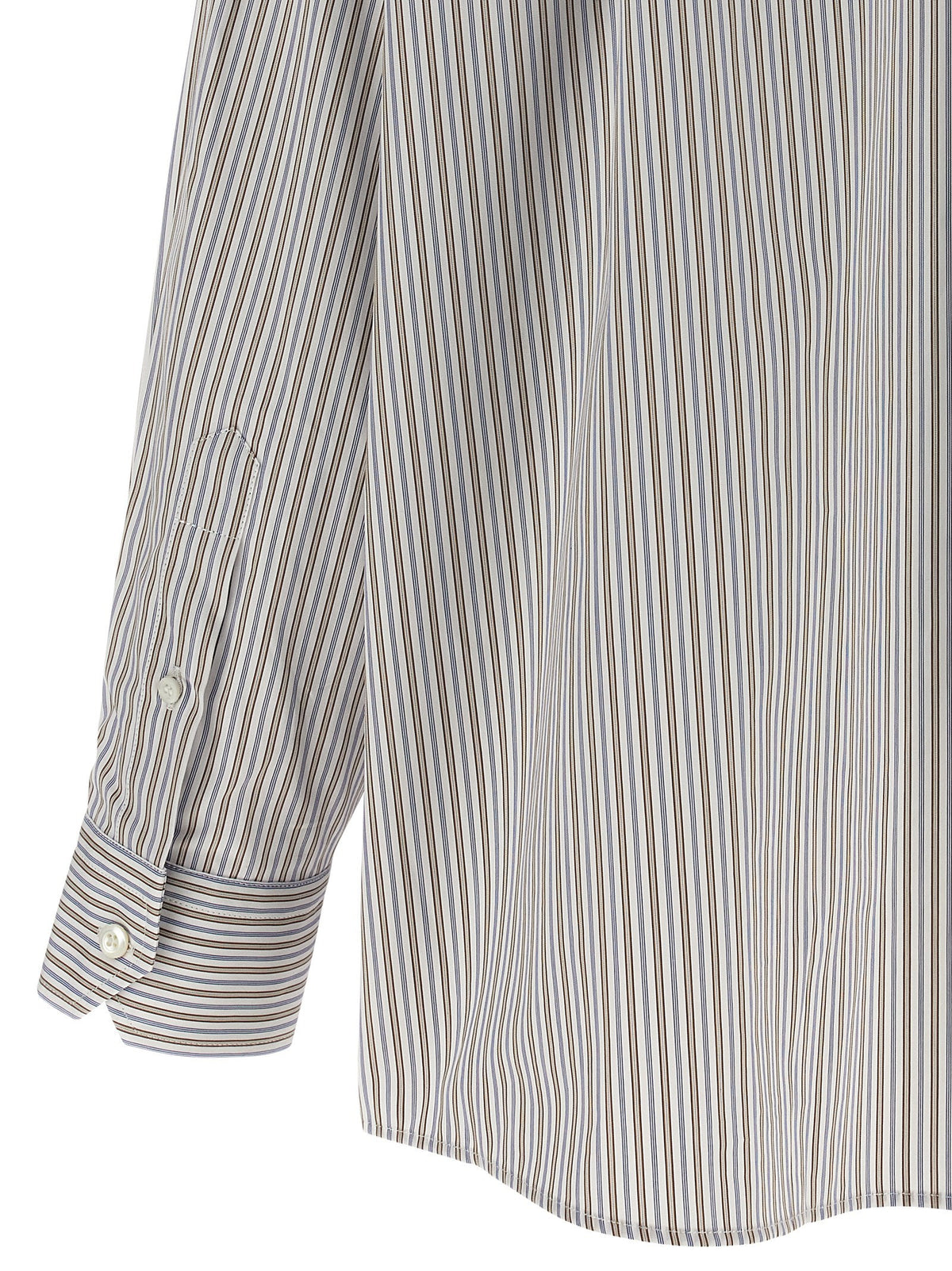PRADA Striped Shirt Gold