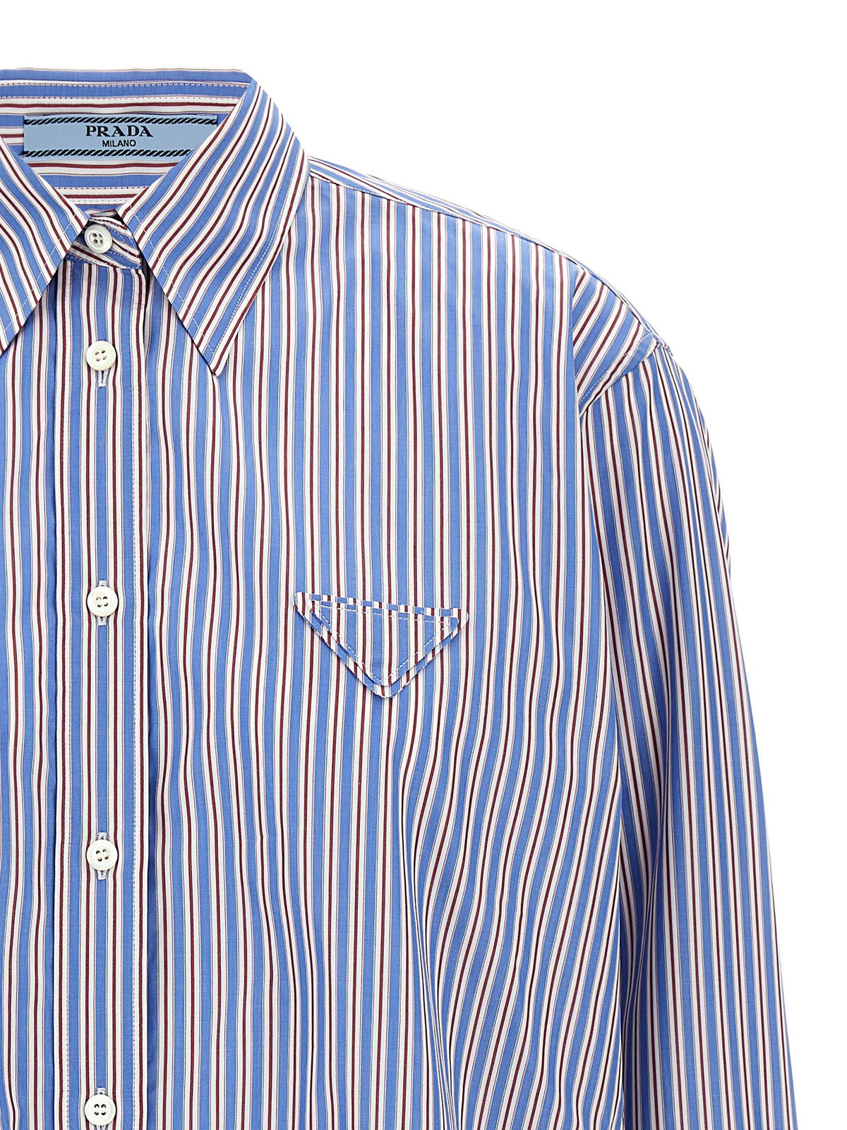 PRADA Striped Shirt Gold
