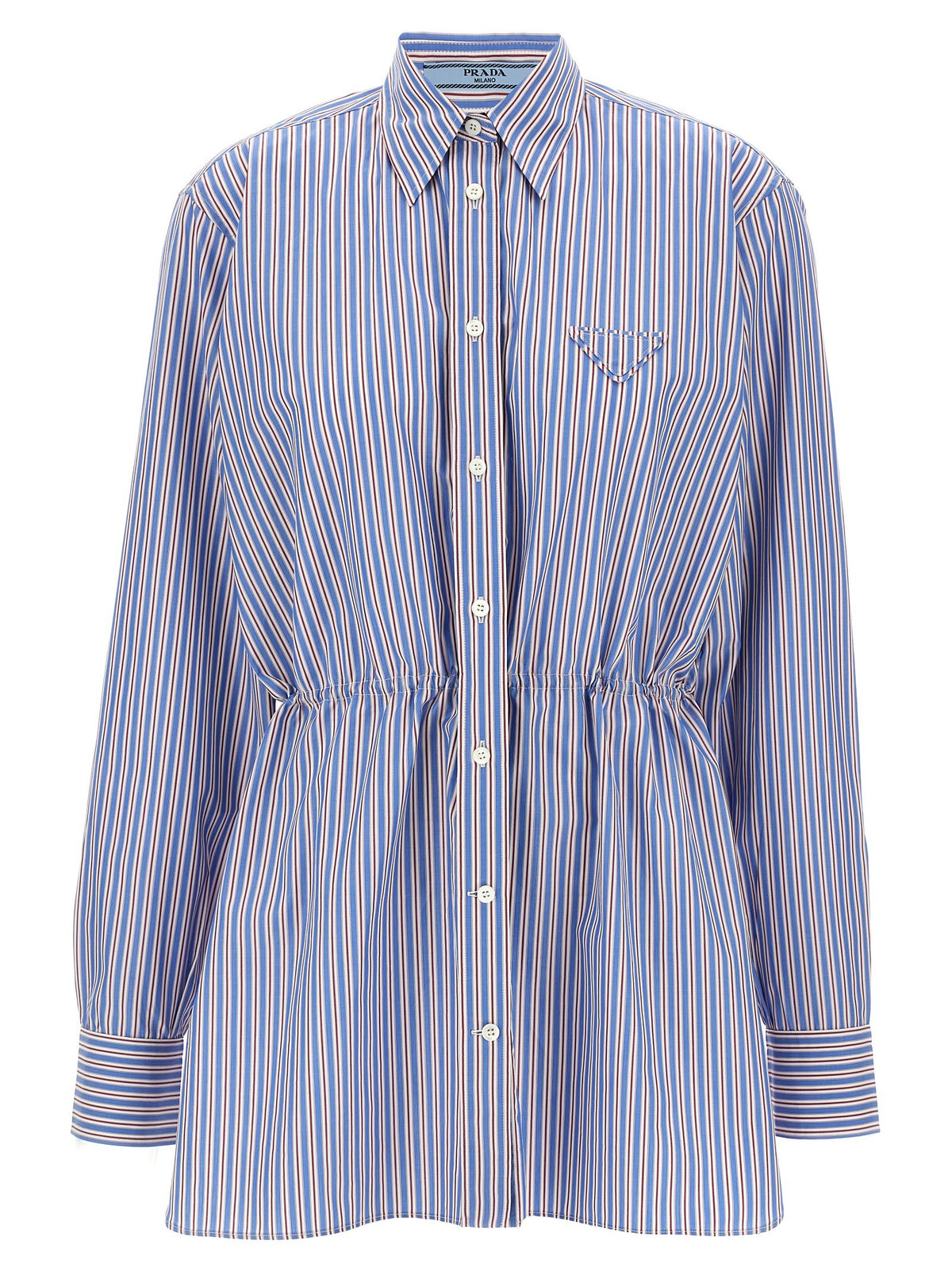 PRADA Striped Shirt Gold