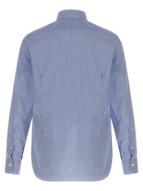 Barba Striped Shirt Blue