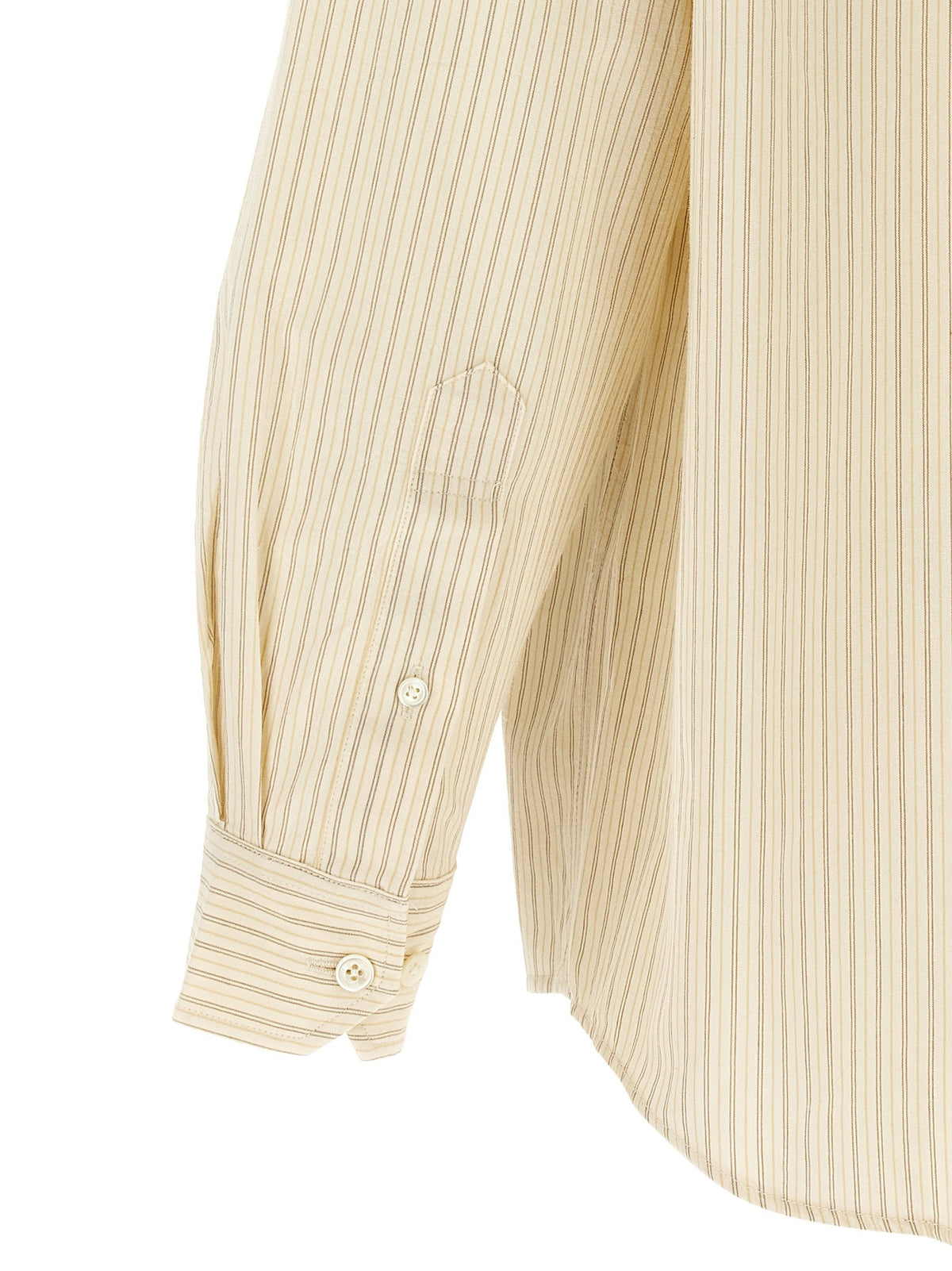 DUNST Striped Shirt Yellow