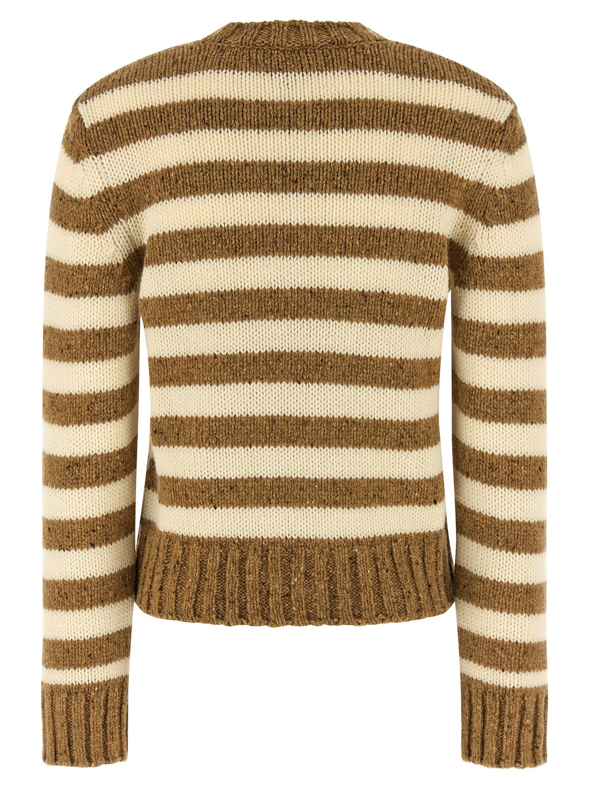 A.P.C Striped Sweater Brown