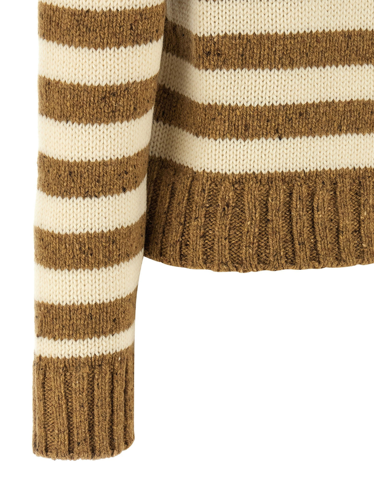 A.P.C Striped Sweater Brown