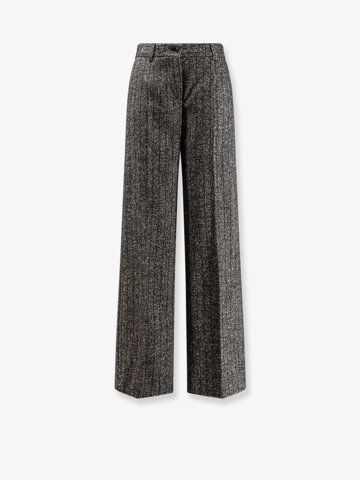 Dolce &amp; Gabbana Women's Striped Wool Pants White