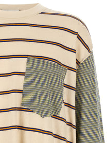 Song For The Mute Stripes Rugby Shirt Gold