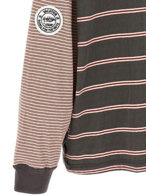 Song For The Mute Stripes Rugby Shirt Gold