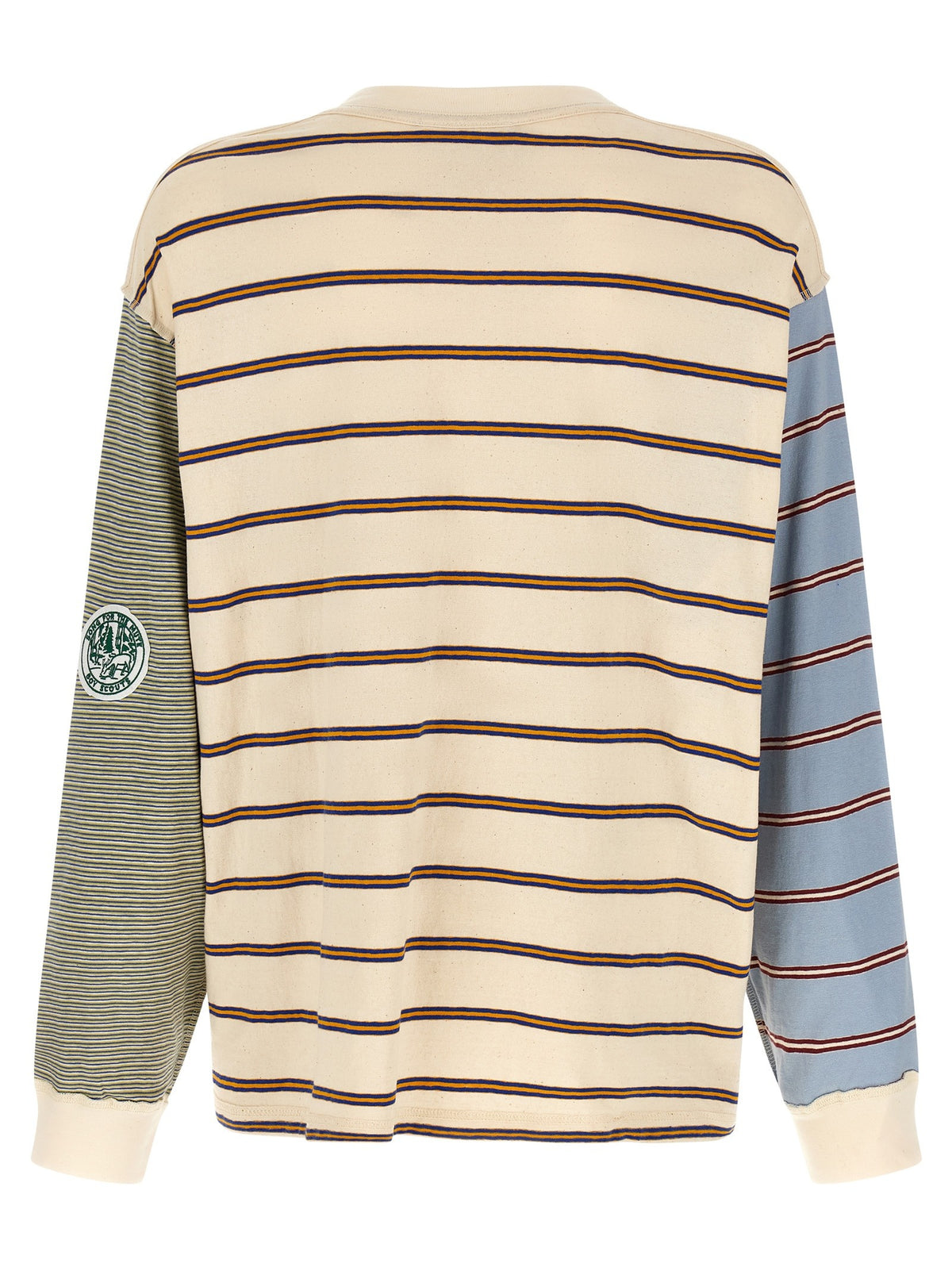Song For The Mute Stripes Rugby Shirt Gold