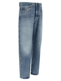 Versace Studded Jeans Blue
