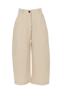 Studio Nicholson Women's Pantalone Gamba Ampia Beige