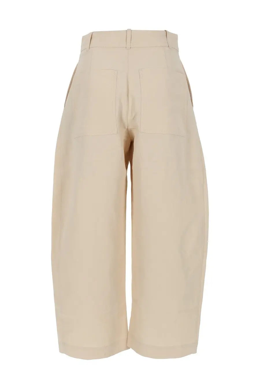 Studio Nicholson Women's Pantalone Gamba Ampia Beige