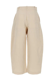 Studio Nicholson Women's Pantalone Gamba Ampia Beige