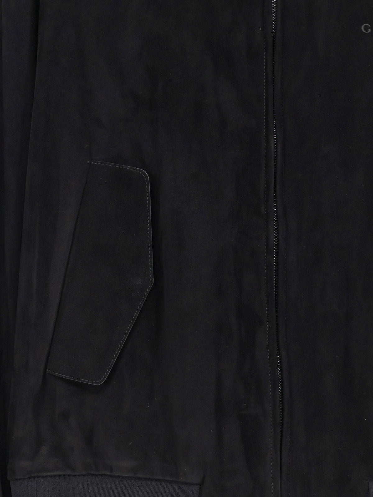 Gucci Men's Suede Bomber Black