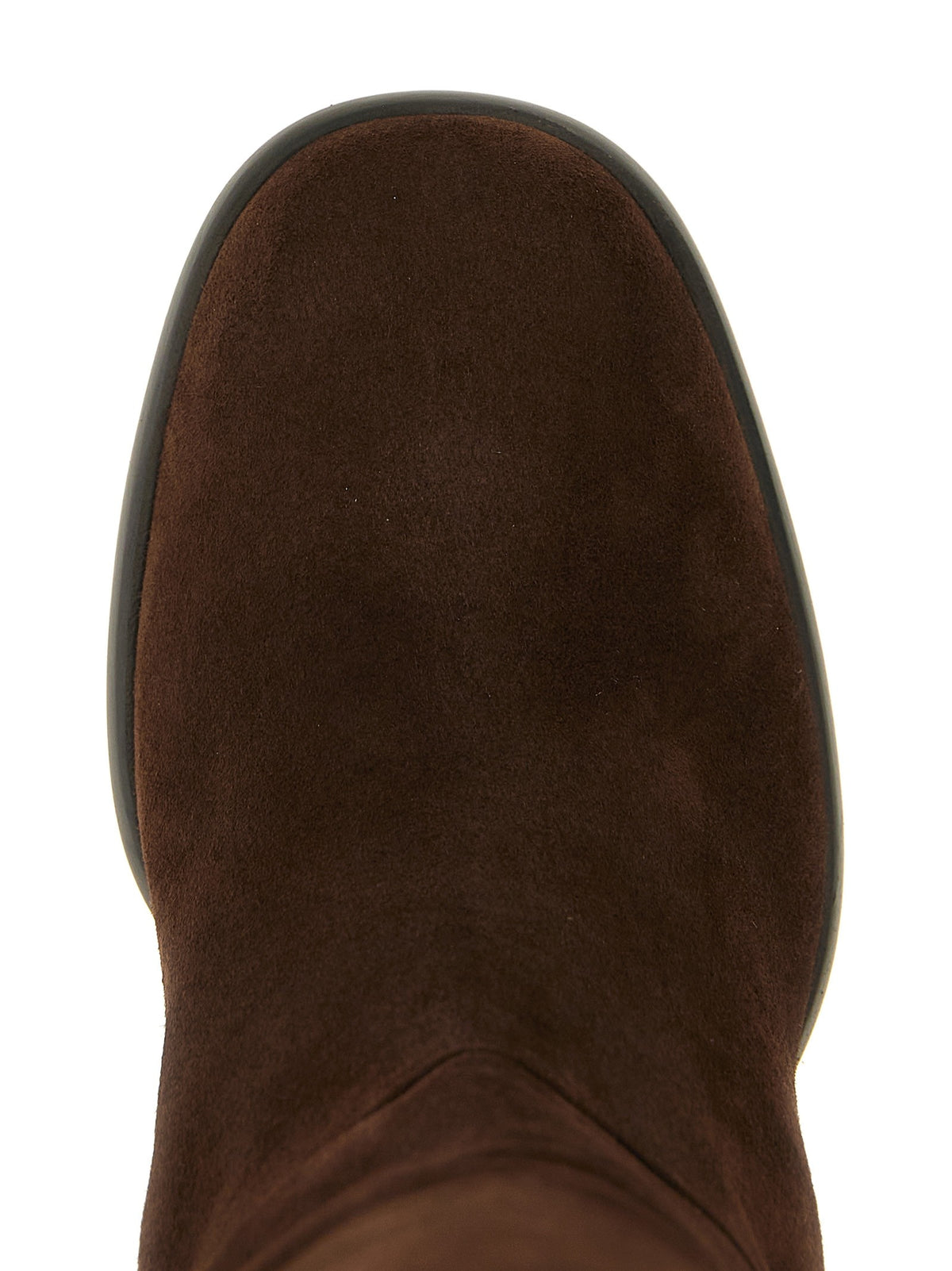 PRADA Suede Boots Brown