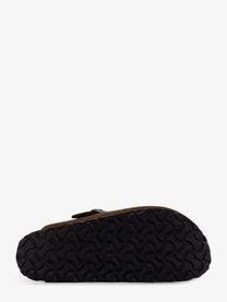 Birkenstock Unisex Suede Boston Sandals Brown