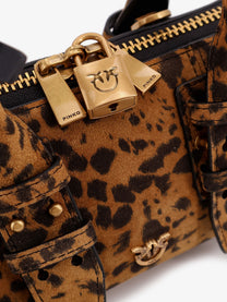 Pinko Women's Suede Escape Bag Pattern