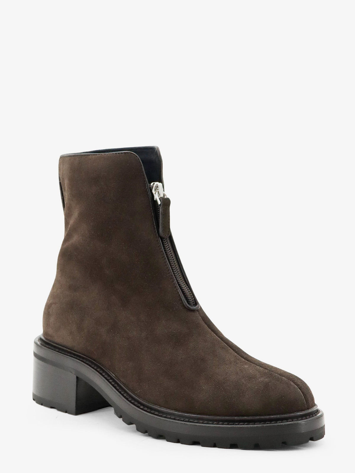 The Row Women's Suede Hike Boots Brown