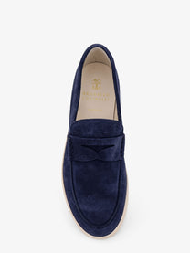Brunello Cucinelli Men's Loafers Sneakers Blue