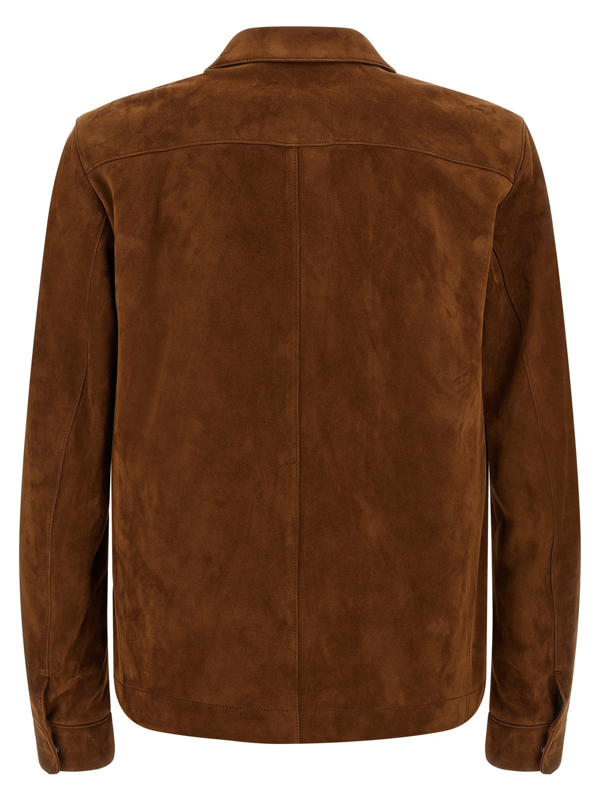 Tom Ford Suede Overshirt Brown