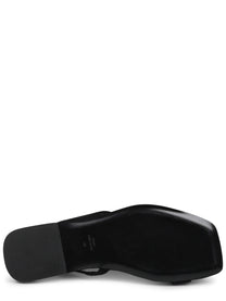 Toteme Women's Suede Sandal Black