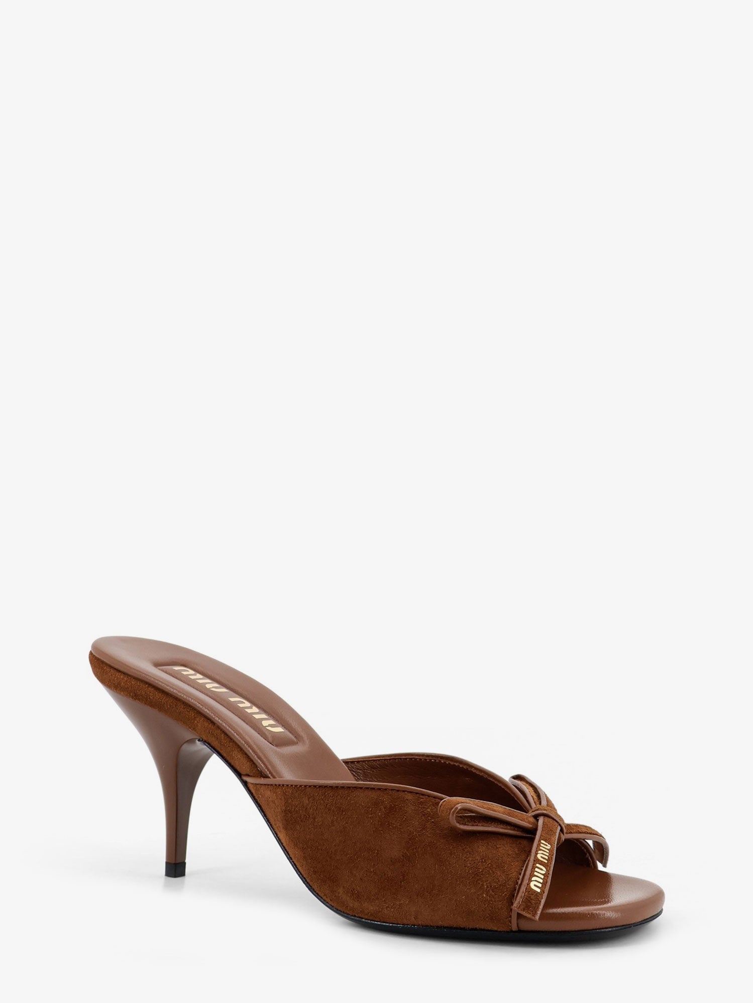Miu Miu Women's Suede Sandals Rovere