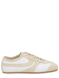 Dries Van Noten Women's Suede Sneaker White