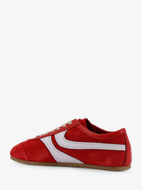 Dries Van Noten Women's Suede Sneakers Red
