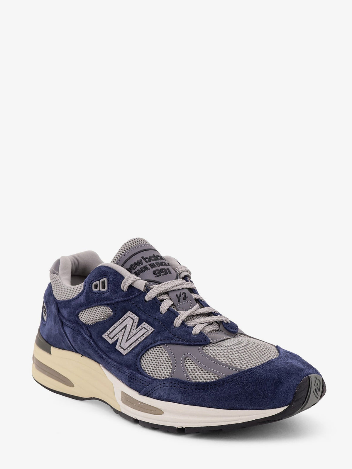 New Balance Men's Suede Sneakers Blue, view 2