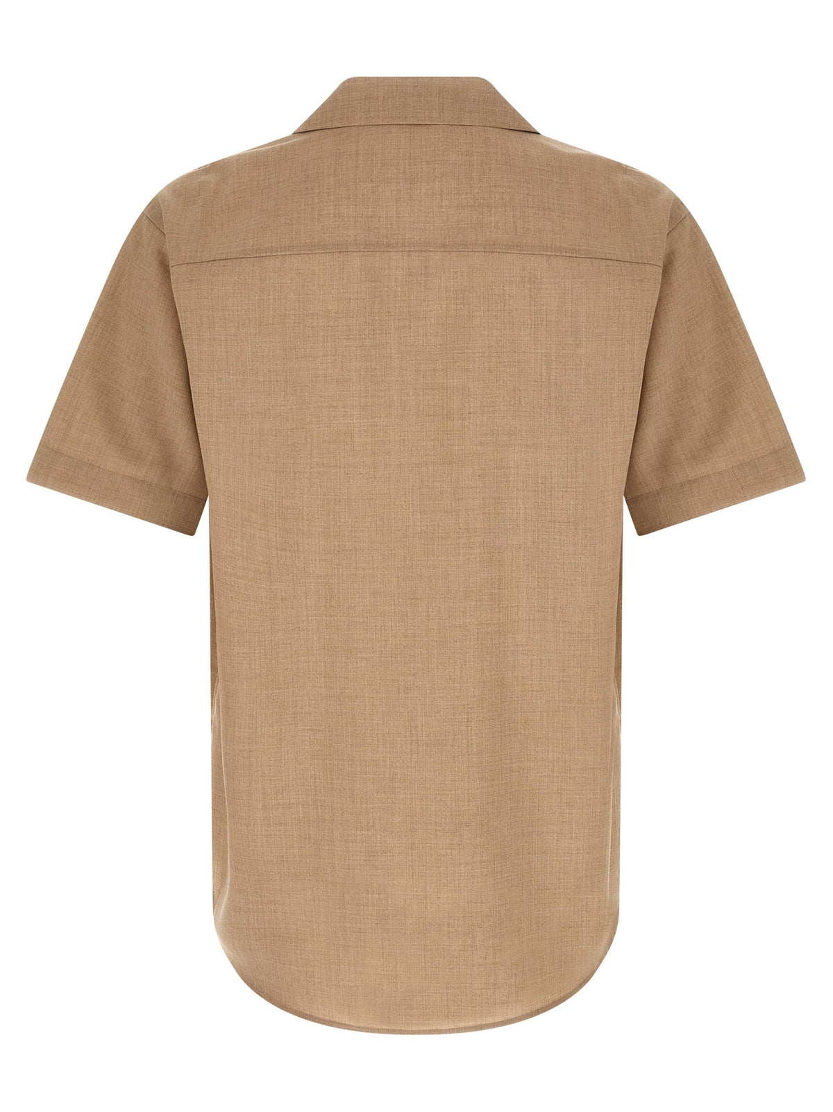 AURALEE Summer Twist Shirt Beige